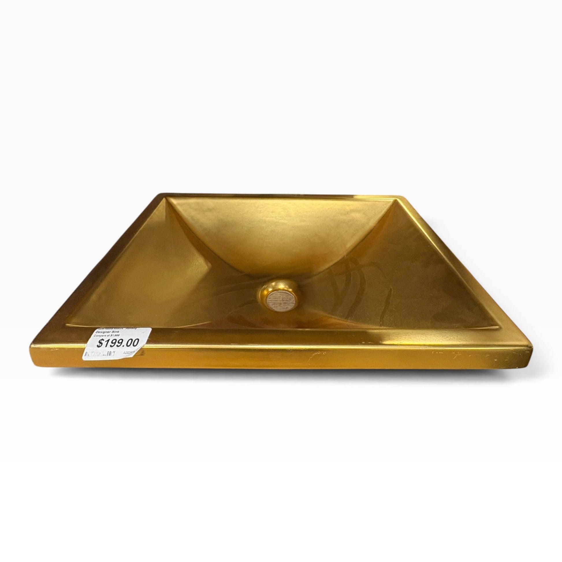 Gold Designer Vessel Sink FALSE
