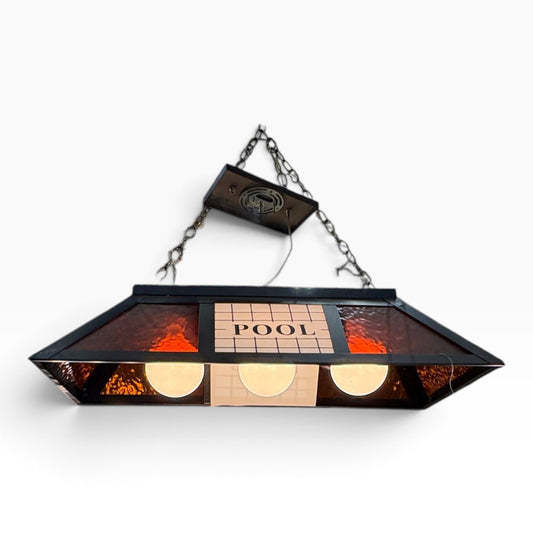 Stained Glass Pool Table Light FALSE