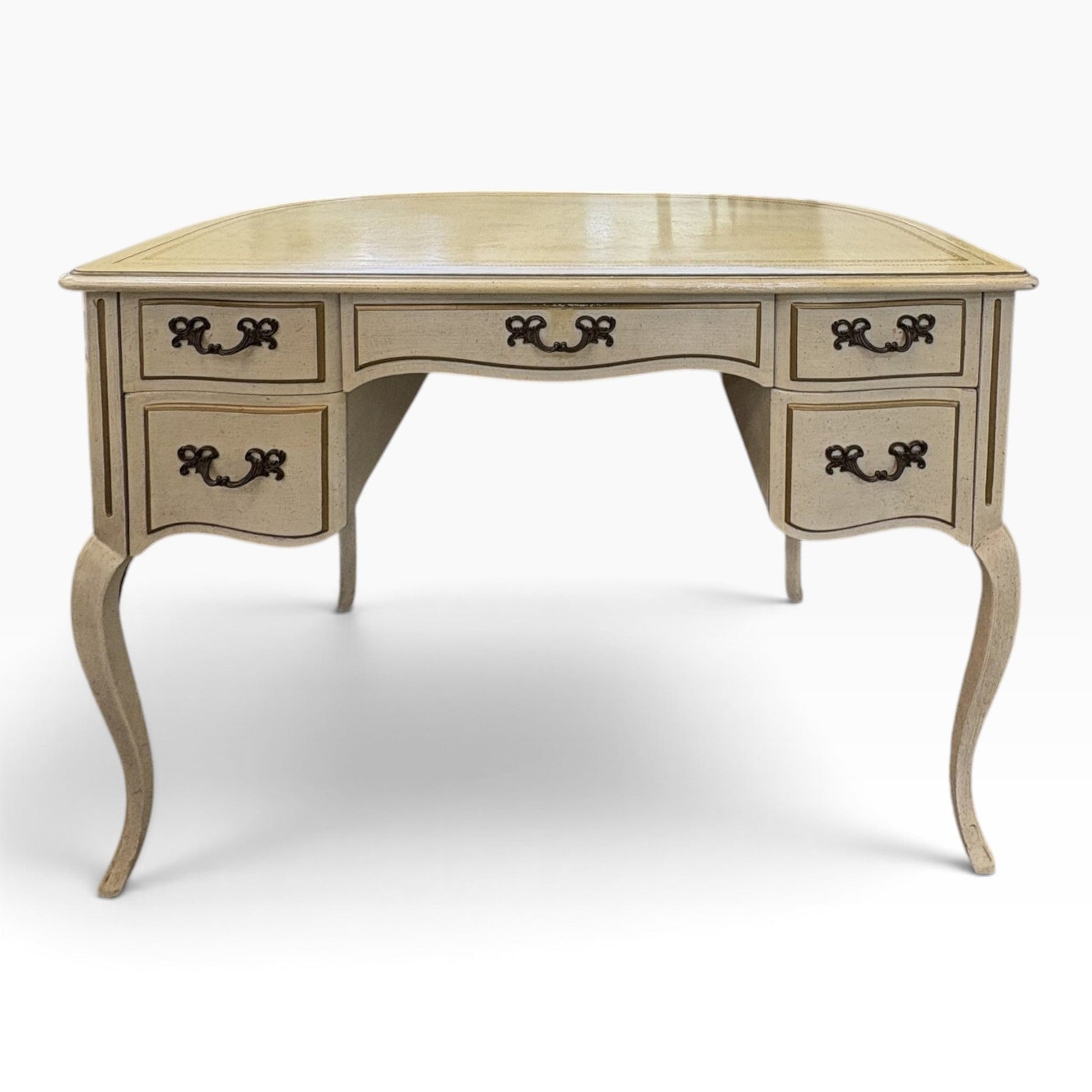 Sligh French Provincial Desk with Side Chair FALSE