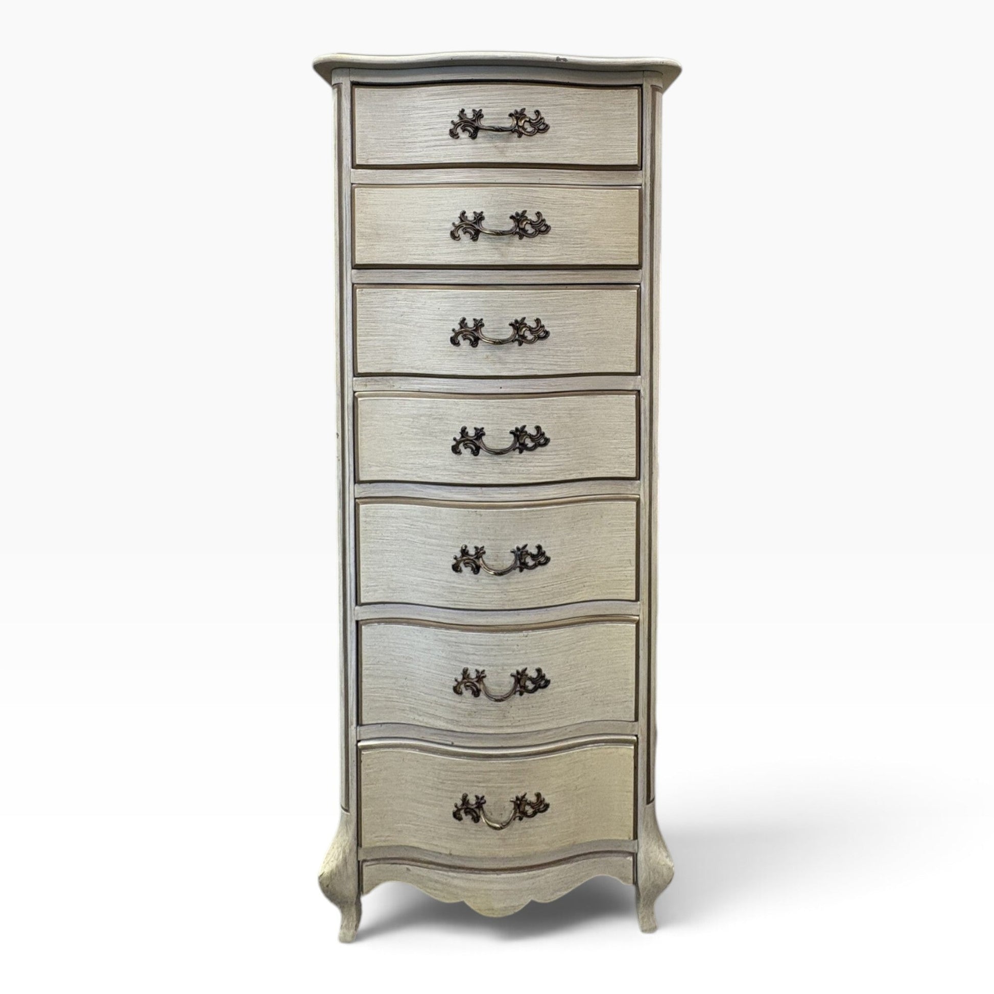 French Provincial 7-Drawer Lingerie Chest FALSE