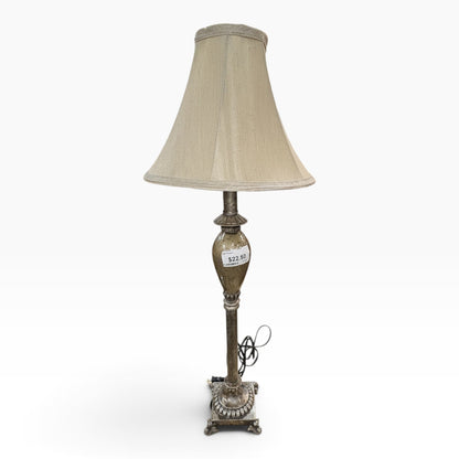 Silver Mercury Glass Lamp