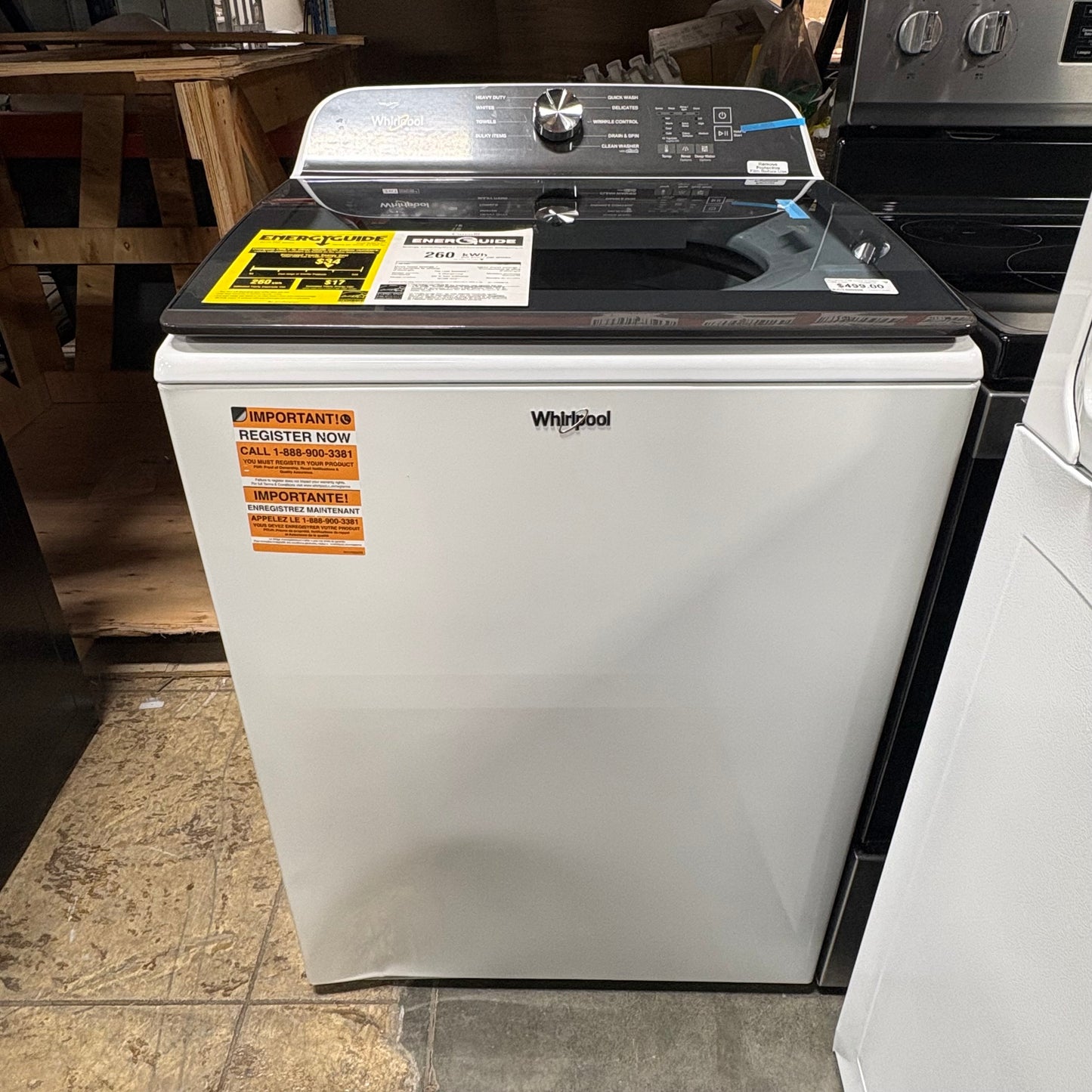 Whirlpool Top Load Washer