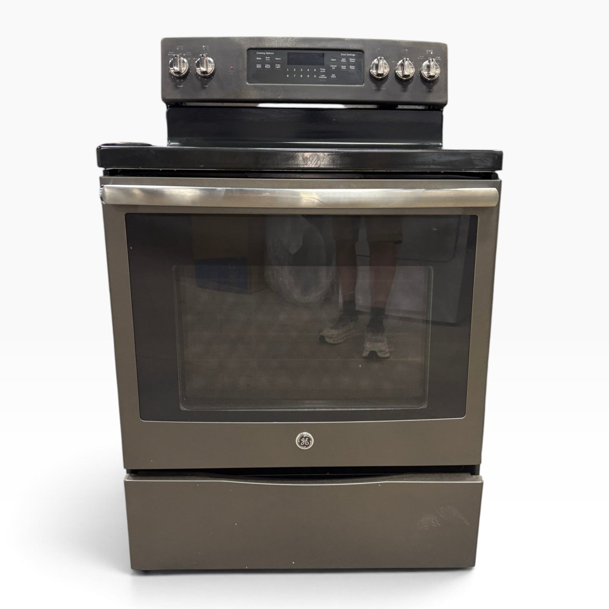 GDM Habitat for Humanity ReStore GE Slate Electric Range