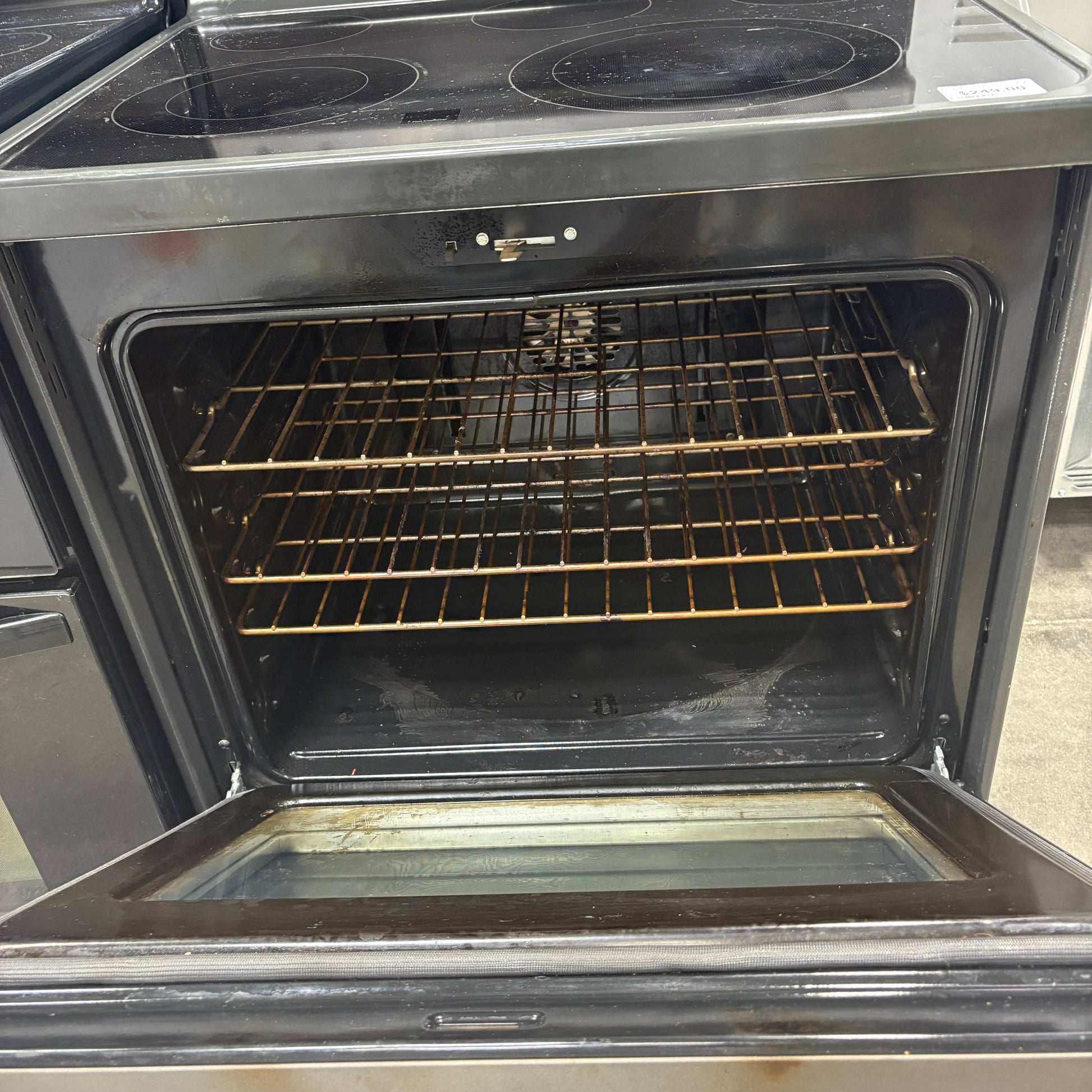 GDM Habitat for Humanity ReStore GE Slate Electric Range