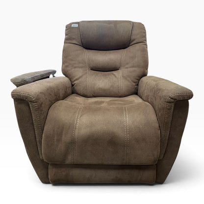 GDM Habitat for Humanity ReStore Brown Microfiber Recliner