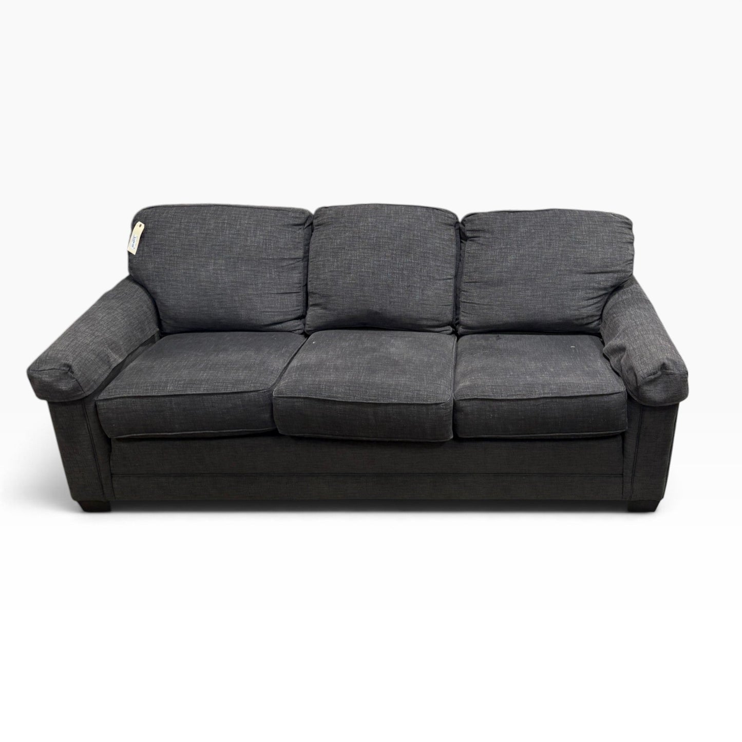 GDM Habitat for Humanity ReStore Charcoal Gray Sofa
