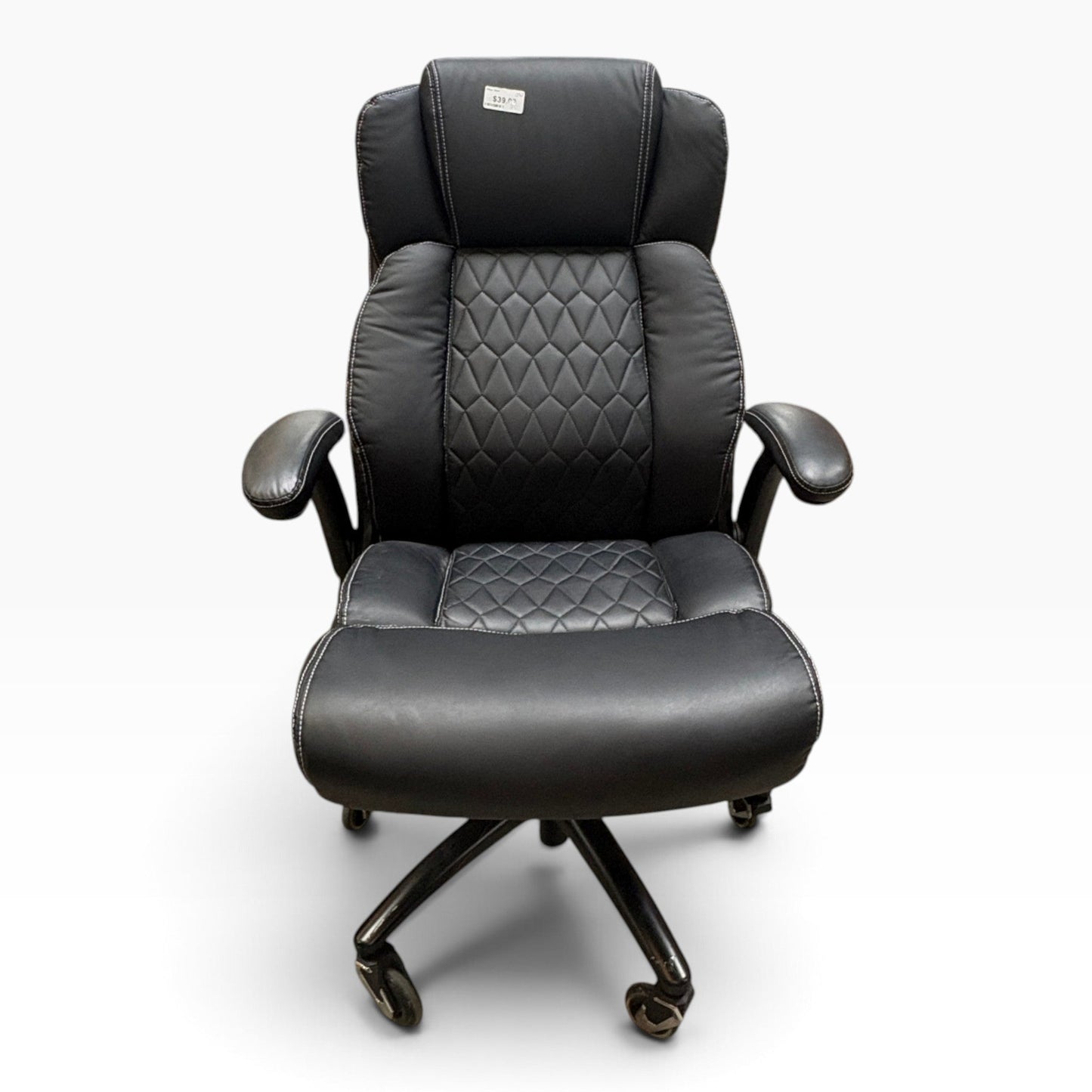 GDM Habitat for Humanity ReStore Black Executive Office Chair
