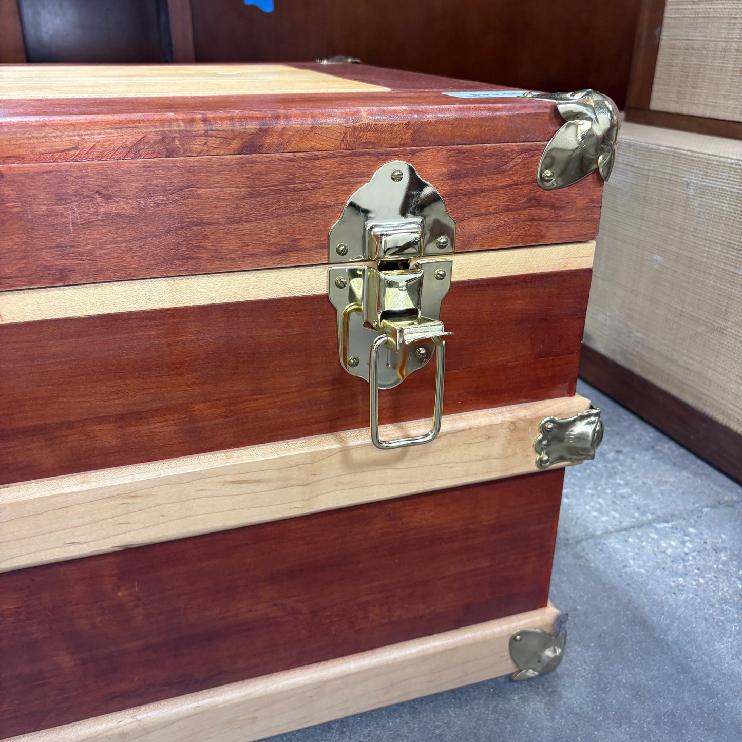GDM Habitat for Humanity ReStore Cherry Cedar Chest Trunk