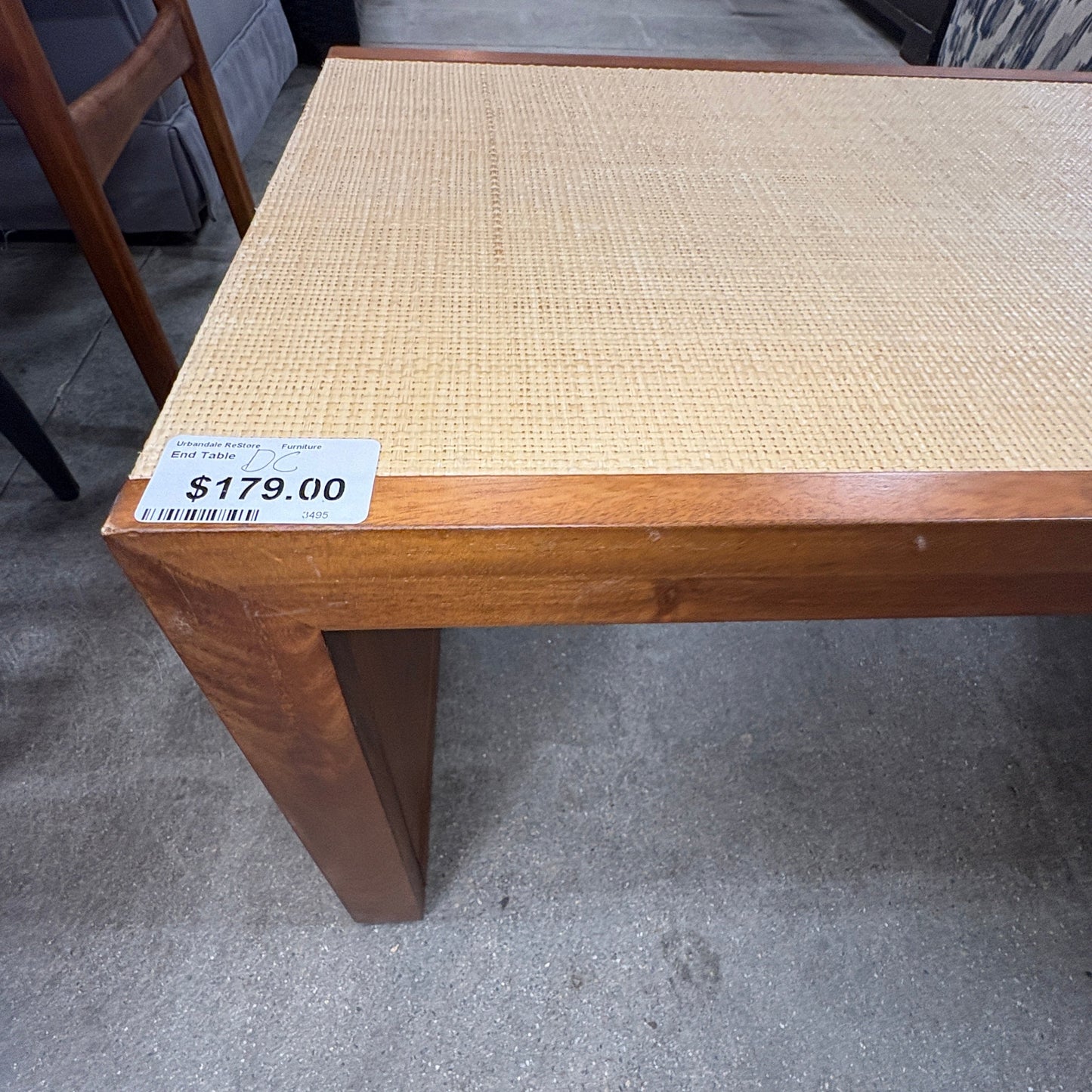 GDM Habitat for Humanity ReStore Cane-Top End Table