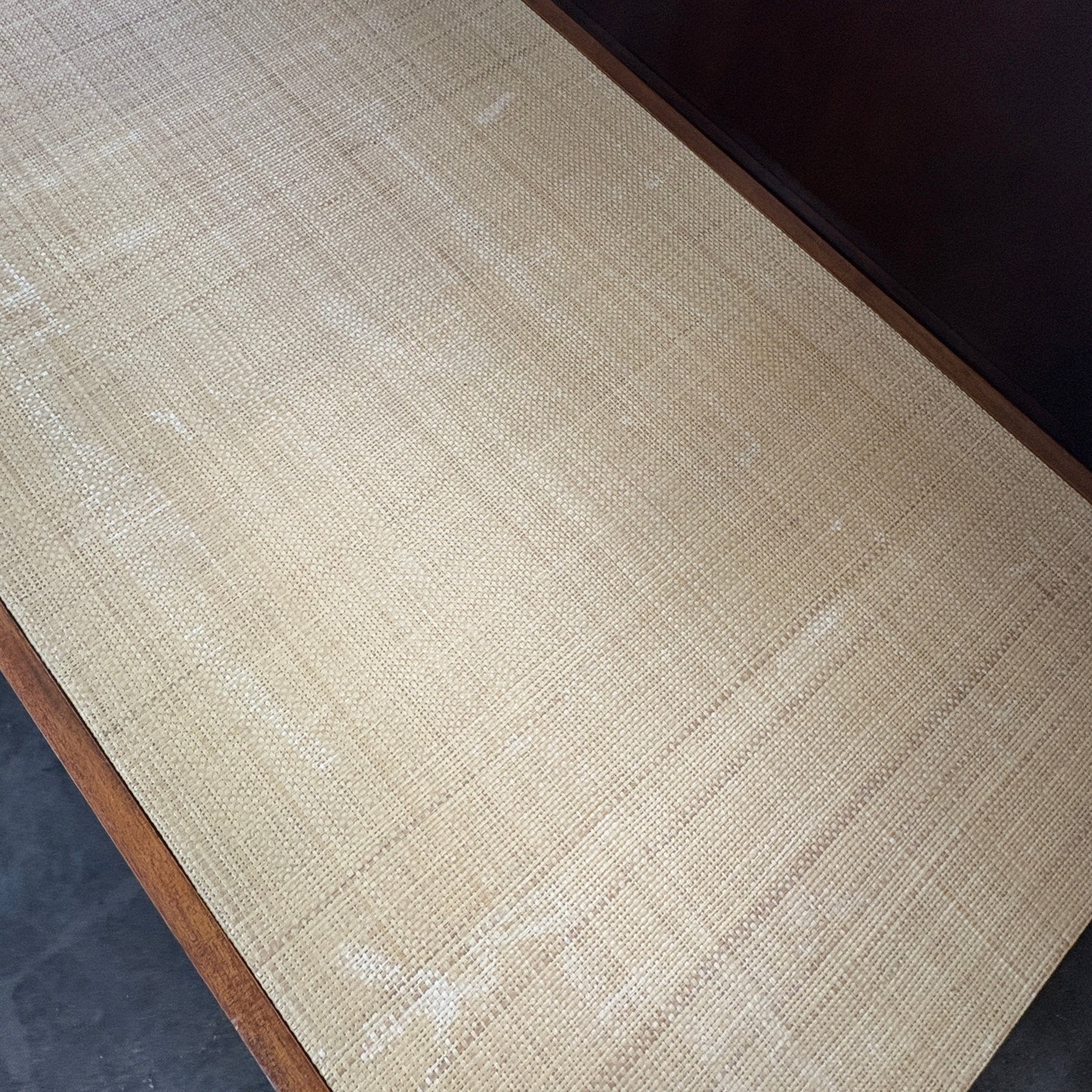GDM Habitat for Humanity ReStore Cane-Top Coffee Table