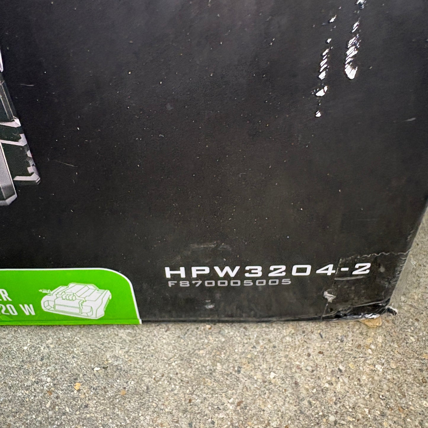 GDM Habitat for Humanity ReStore EGO 3200 PSI Pressure Washer