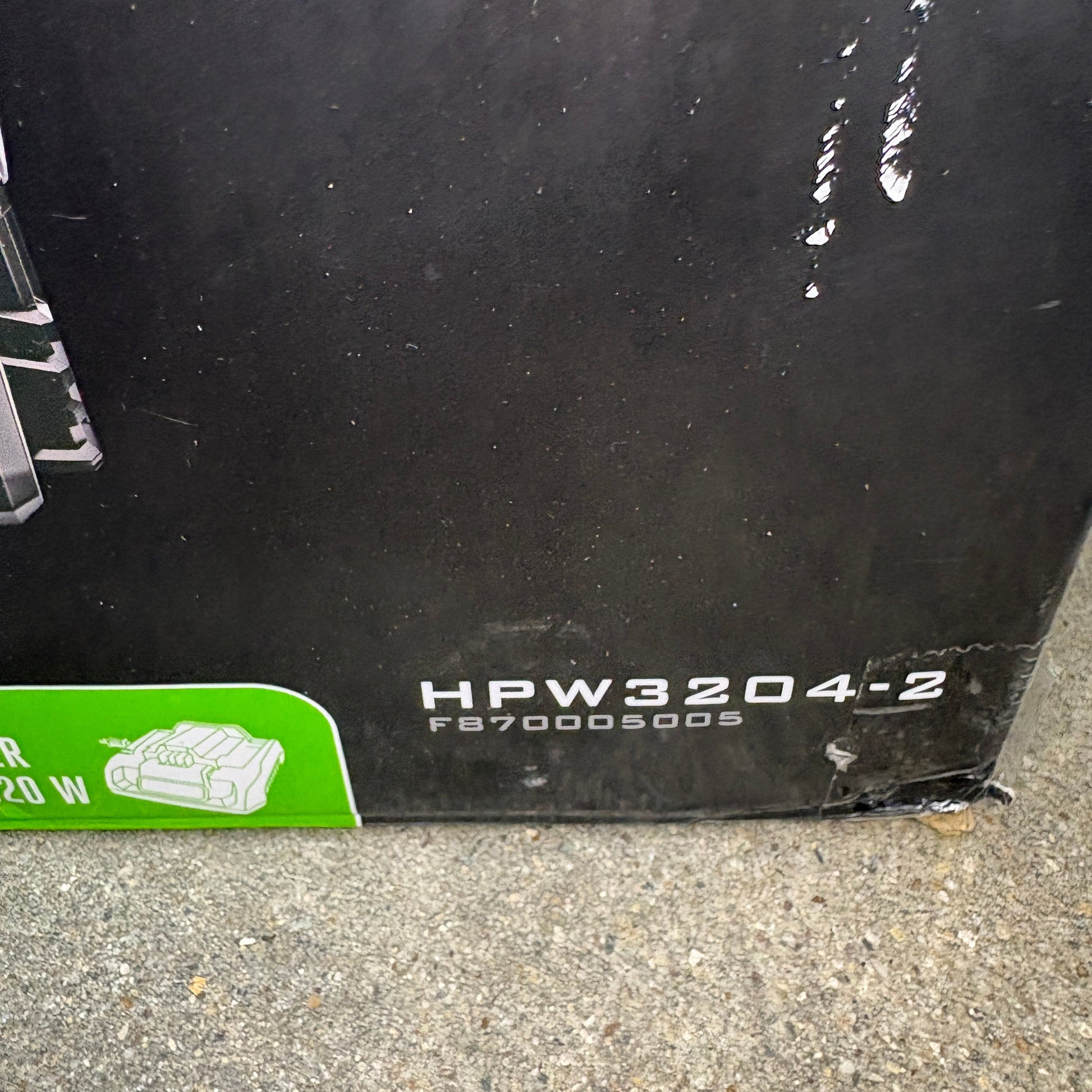 GDM Habitat for Humanity ReStore EGO 3200 PSI Pressure Washer