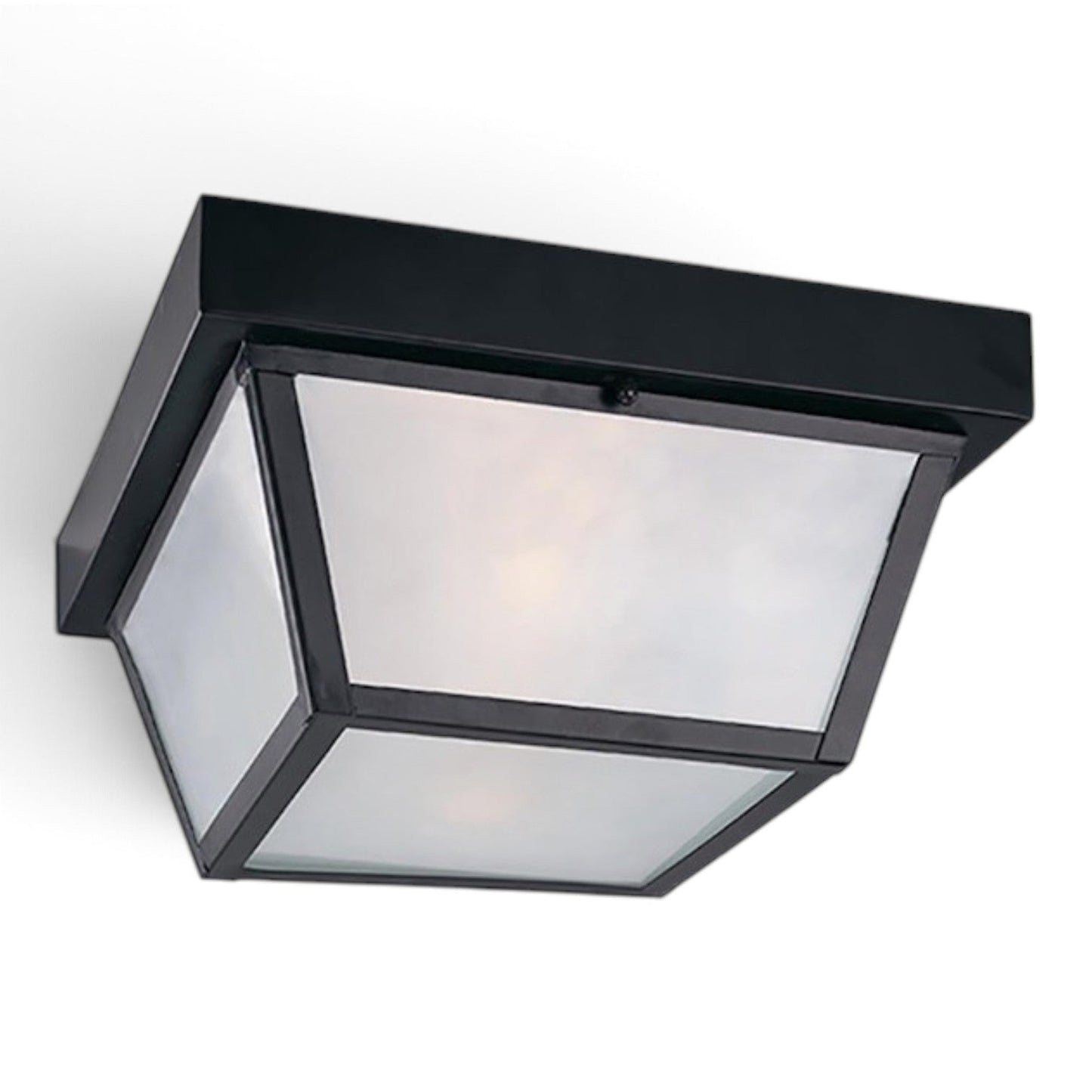 GDM Habitat for Humanity ReStore Black Flushmount Ceiling Light