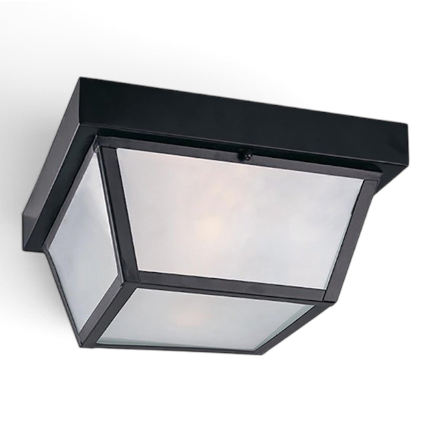GDM Habitat for Humanity ReStore Black Flushmount Ceiling Light