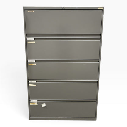 Office Spec 5 Dr Lateral File location-set
