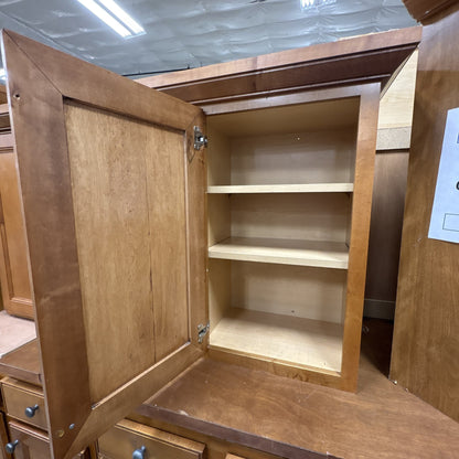 23 Pc Maple Cabinet Set FALSE location-set