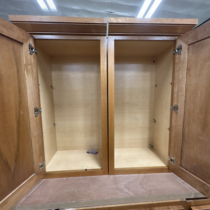 23 Pc Maple Cabinet Set FALSE location-set