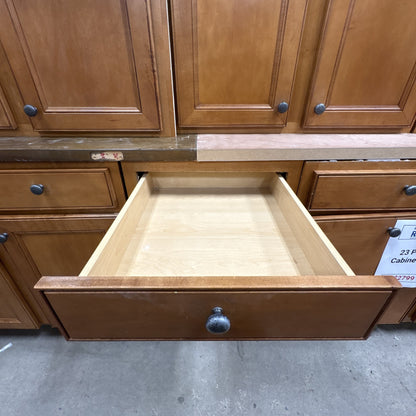 23 Pc Maple Cabinet Set FALSE location-set