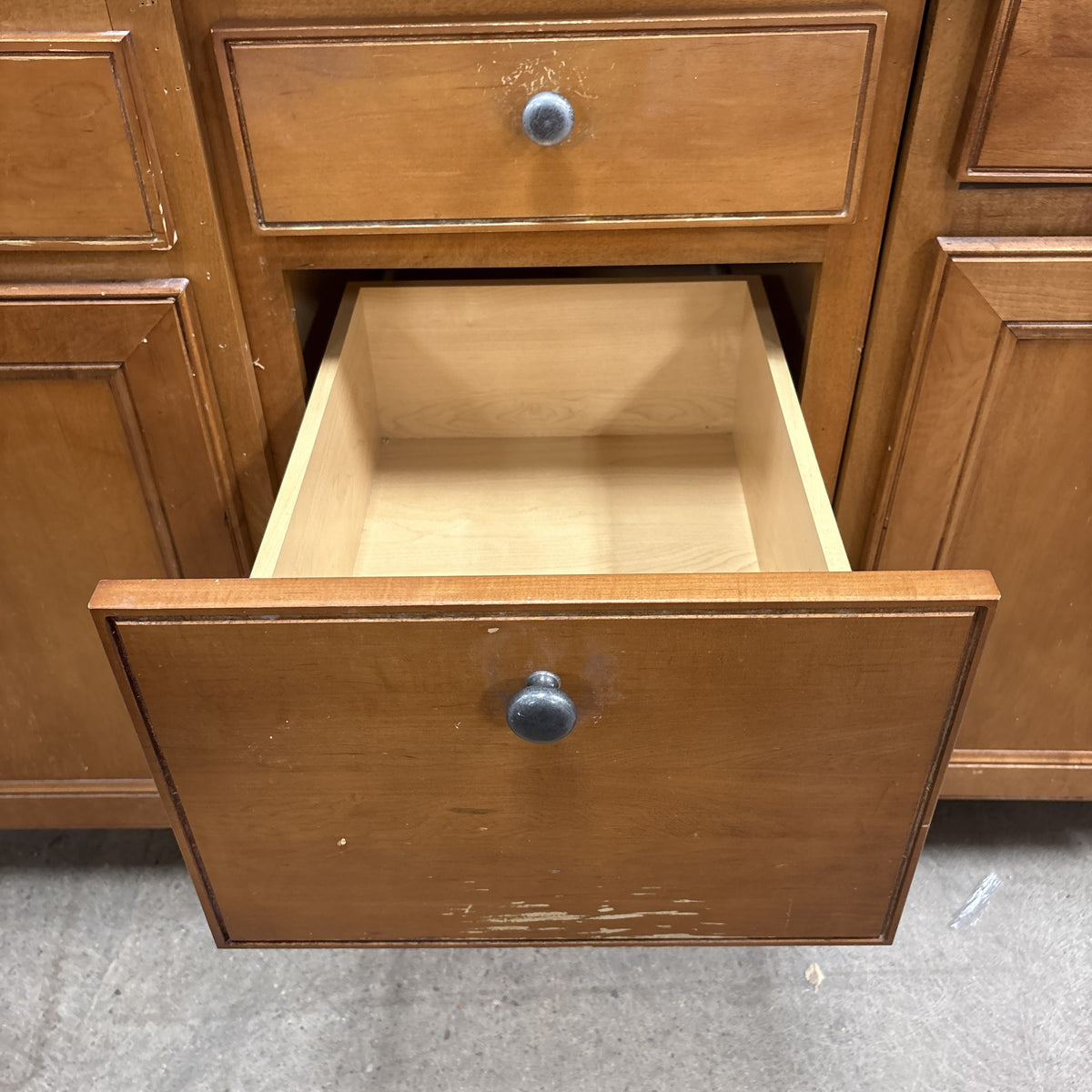 23 Pc Maple Cabinet Set FALSE location-set