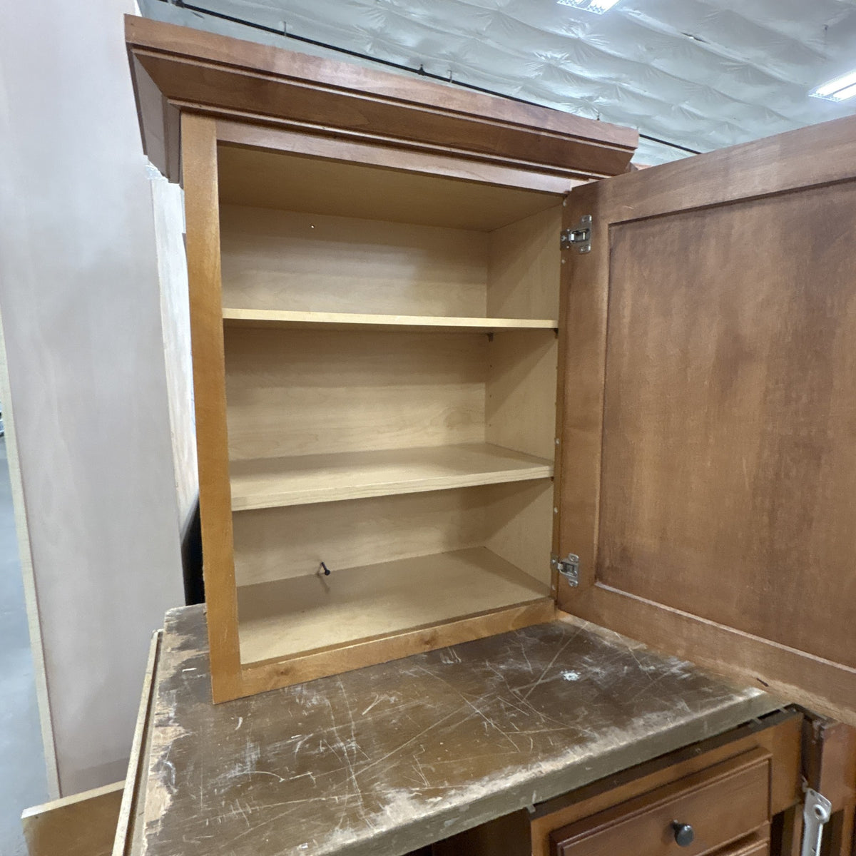 23 Pc Maple Cabinet Set FALSE location-set