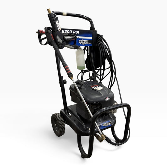 Excell 2300 PSI gas pressure washer with Briggs and Stratton engine