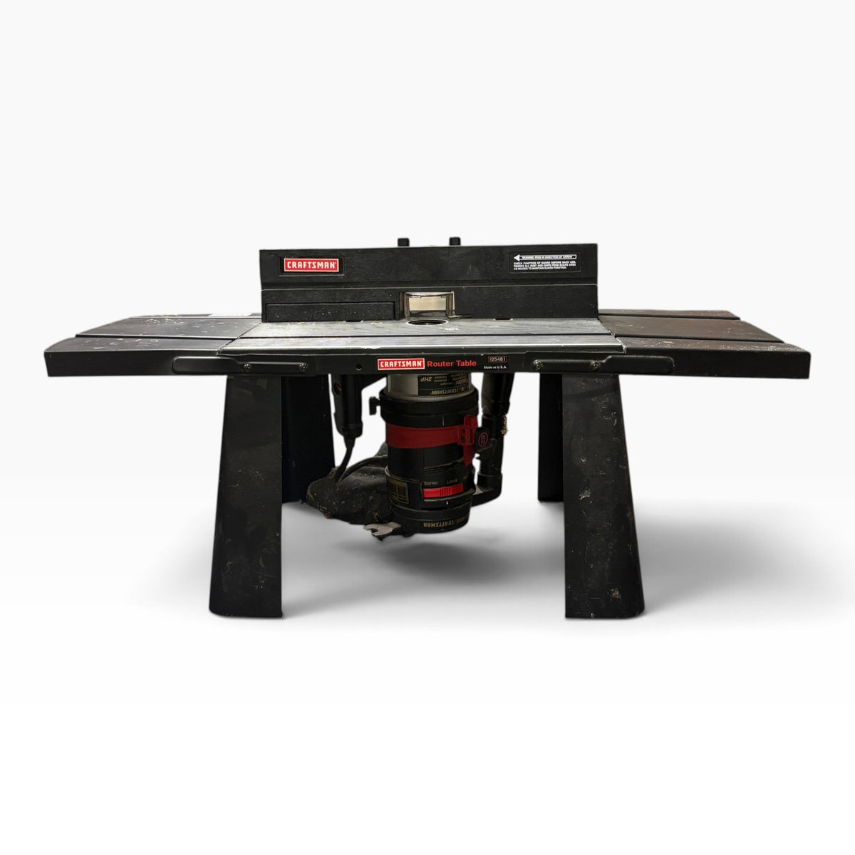 Craftsman 925481 Router Table with 2 HP Plunge Router at the Urbandale Habitat ReStore