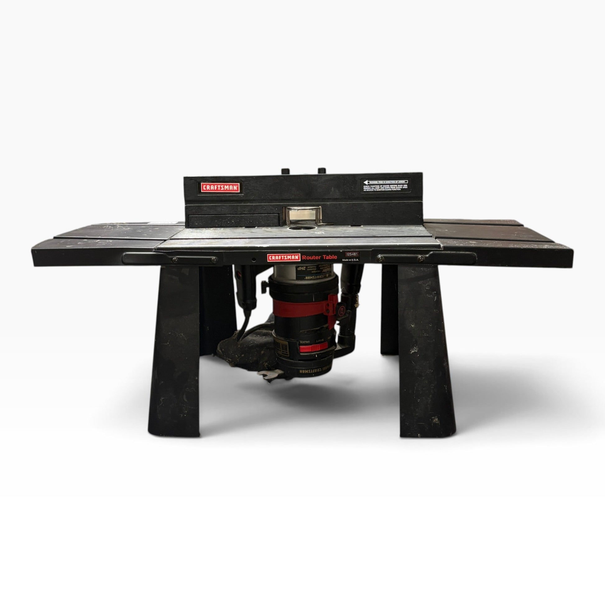 Craftsman 925481 Router Table with 2 HP Plunge Router at the Urbandale Habitat ReStore