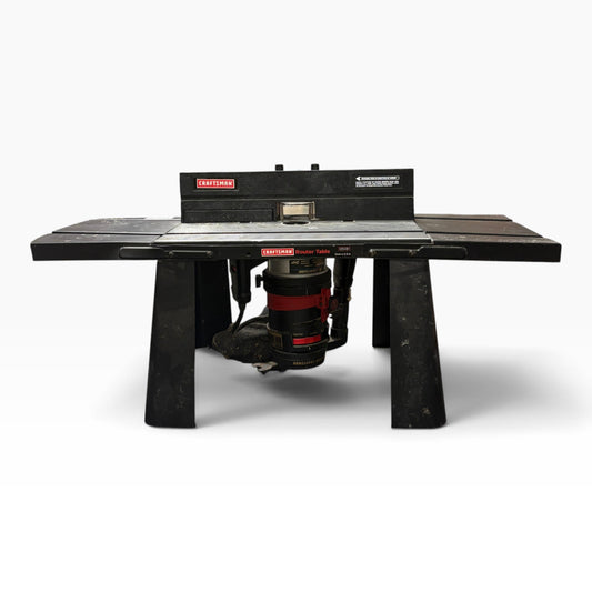 Craftsman 925481 Router Table with 2 HP Plunge Router at the Urbandale Habitat ReStore