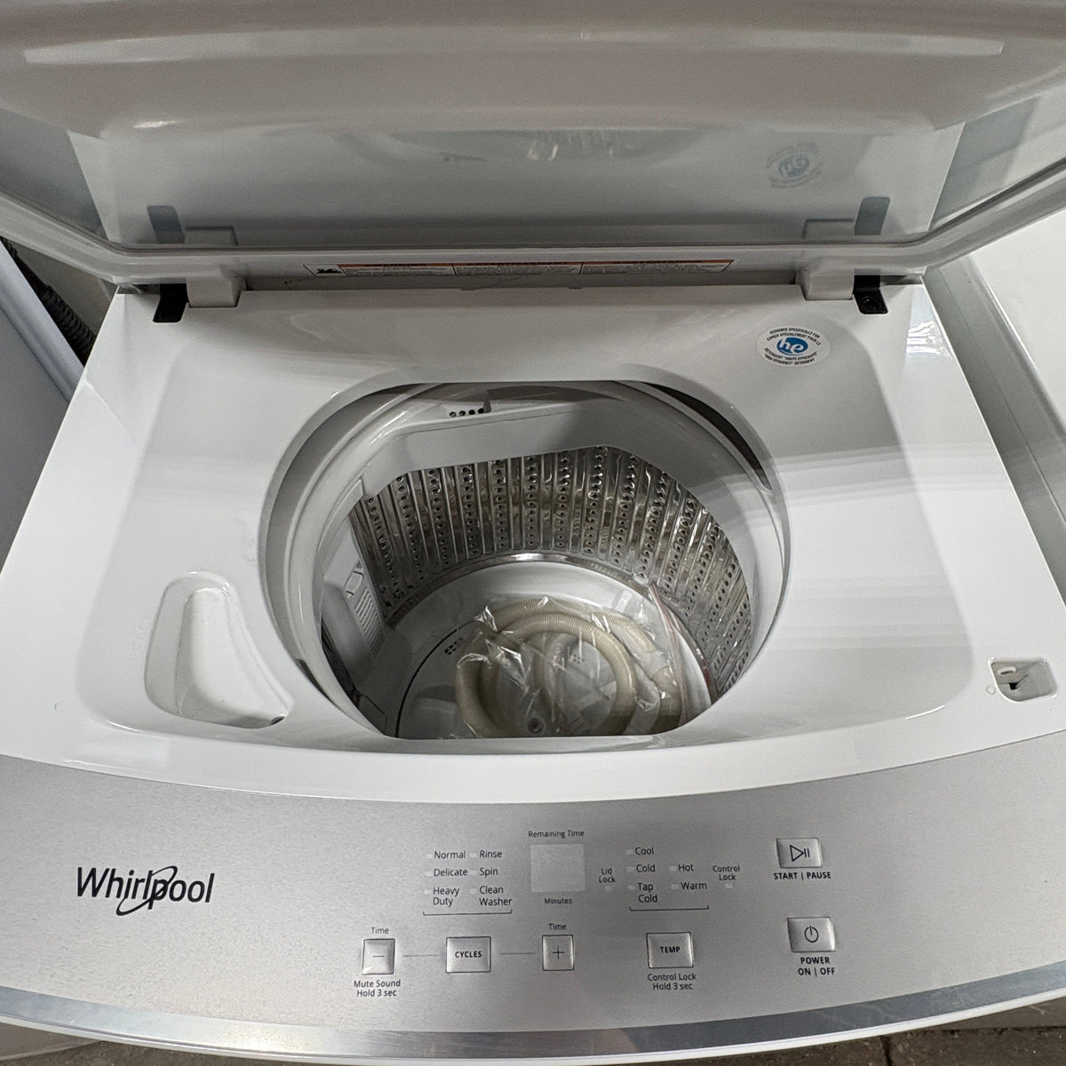 GDM Habitat for Humanity ReStore Whirlpool Electric Stacked Laundry Center