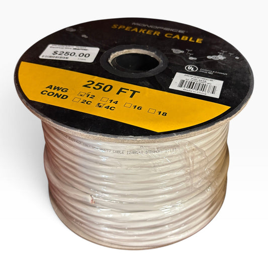 Monoprice 250 ft Speaker Cable location-set