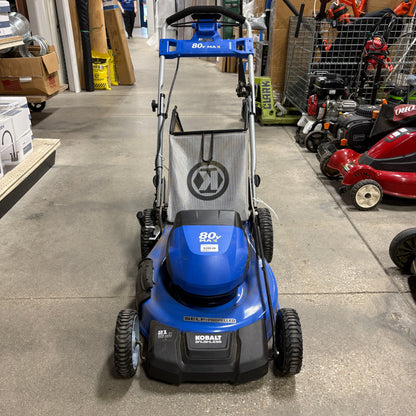 GDM Habitat for Humanity ReStore Kobalt 80V Max 21-in Brushless Self-Propelled Cordless Mower