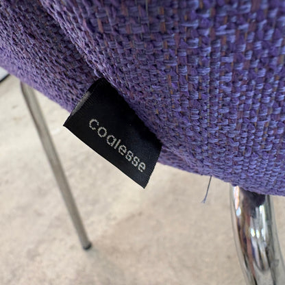 Coalesse Wrapp Lounge Chair - Coalesse brand label stitched under the seat