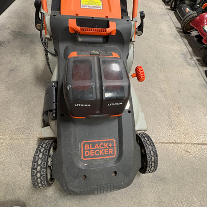 GDM Habitat for Humanity ReStore Black+Decker 60V MAX Lithium Cordless Push Mower