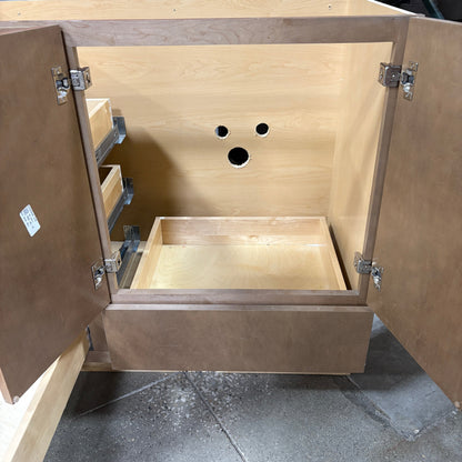 GDM Habitat for Humanity ReStore Unfinished Maple 40 in Vanity Cabinet Base