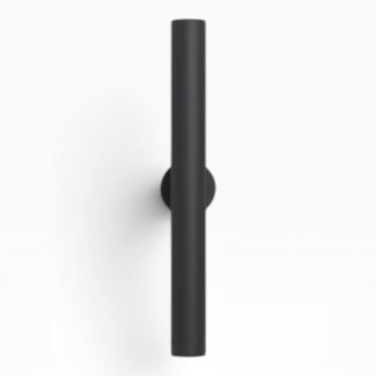 GDM Habitat for Humanity ReStore LamQee 28 in Matte Black Outdoor LED Wall Sconce