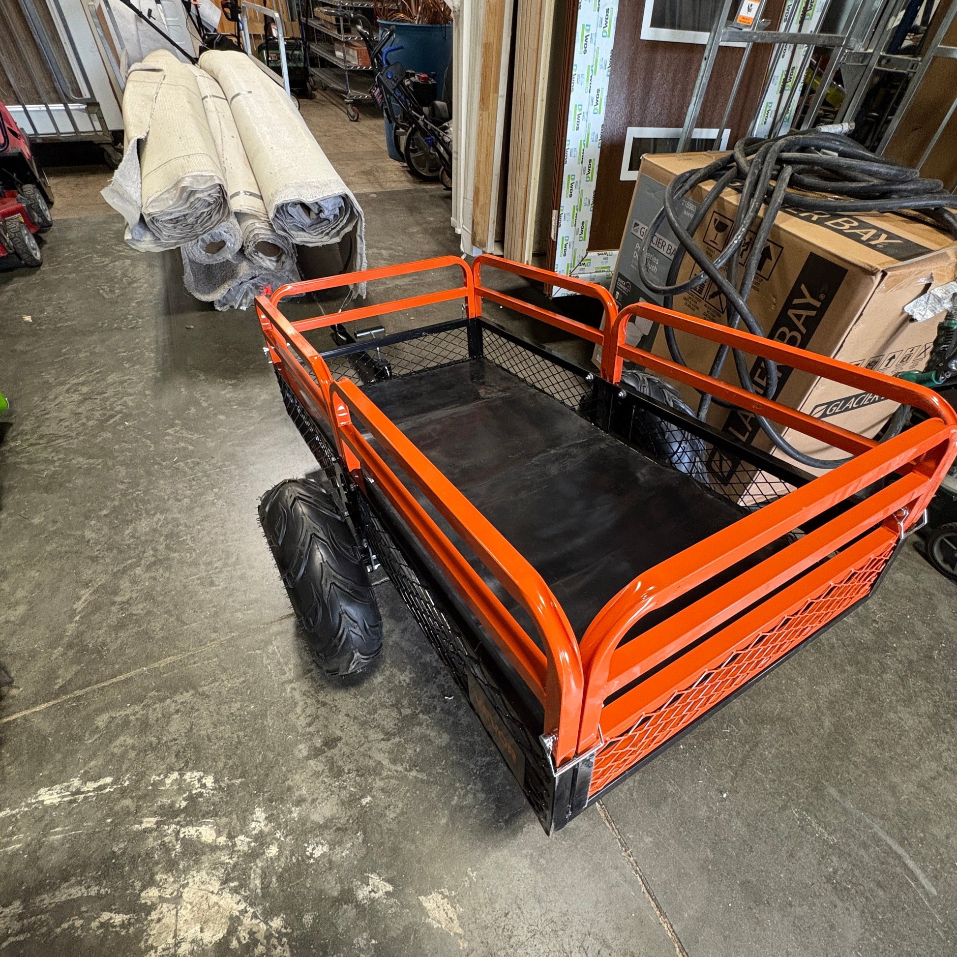 GDM Habitat for Humanity ReStore VEVOR Steel Dump Trailer, 1500 lb