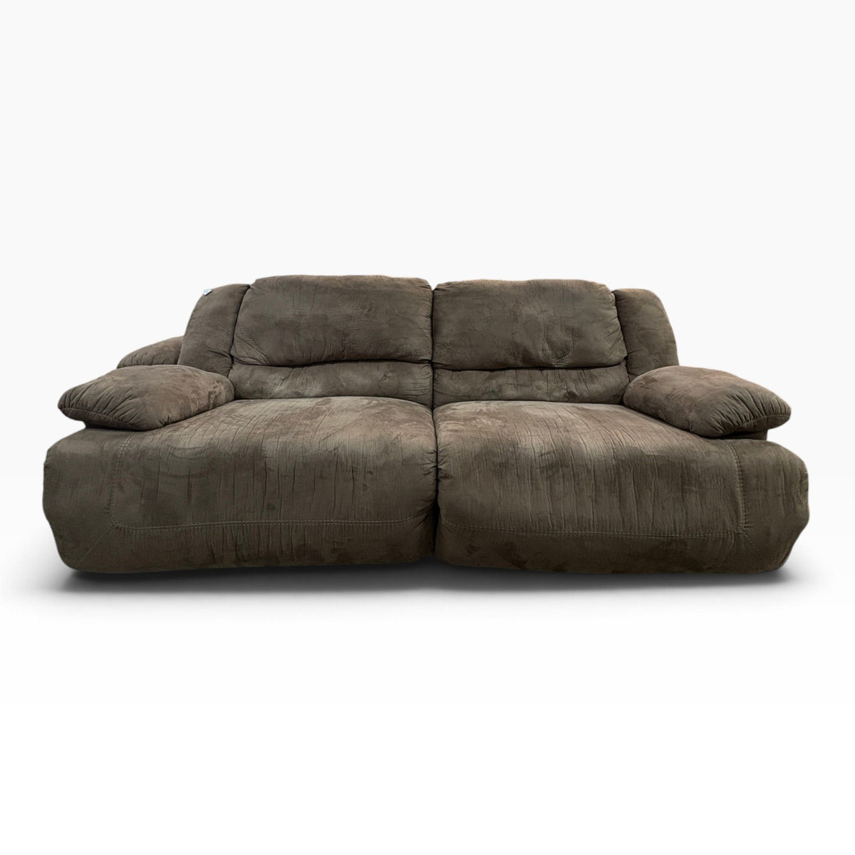 Brown Microfiber Sofa