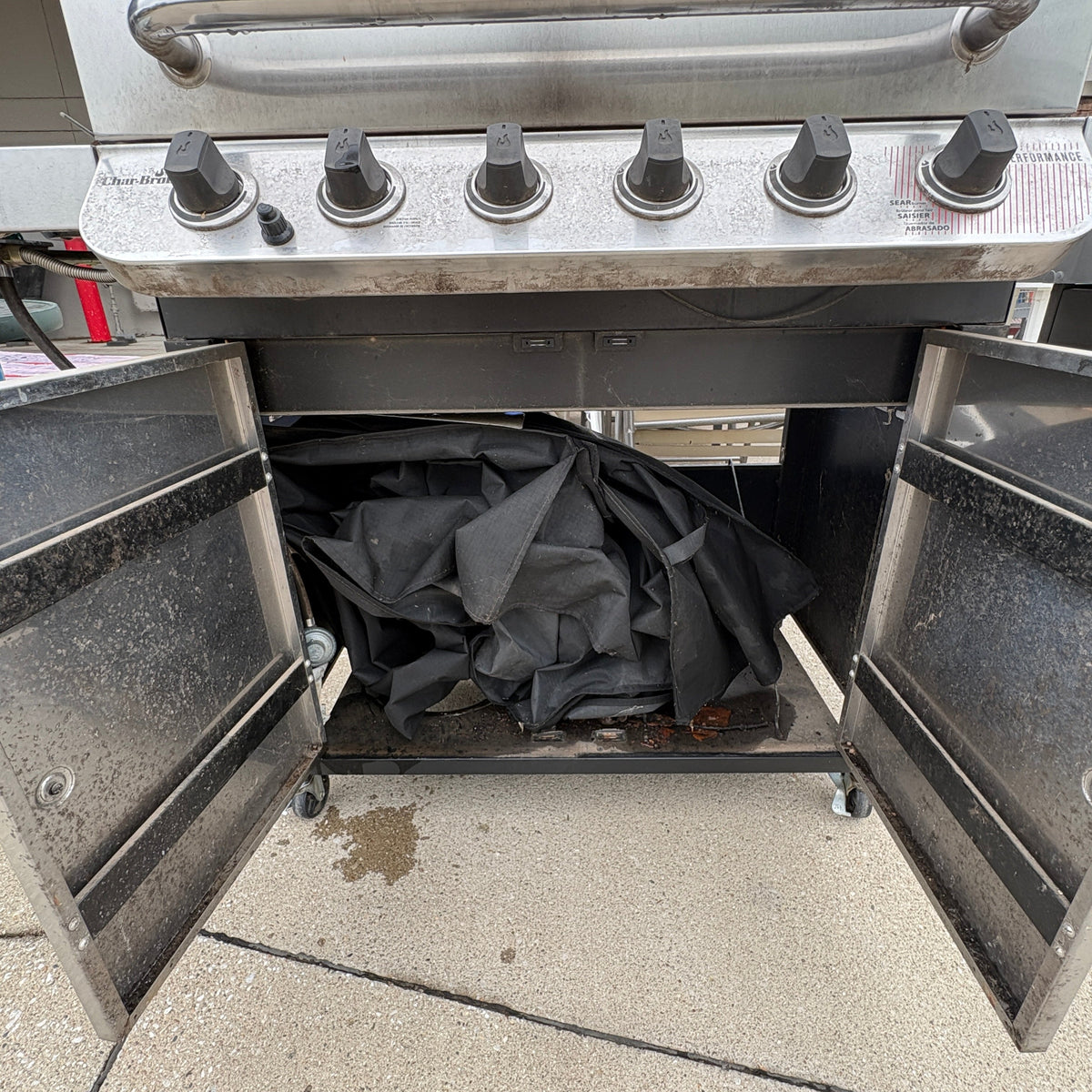 GDM Habitat for Humanity ReStore Char-Broil Performance 6-Burner Gas Grill with Side Burner