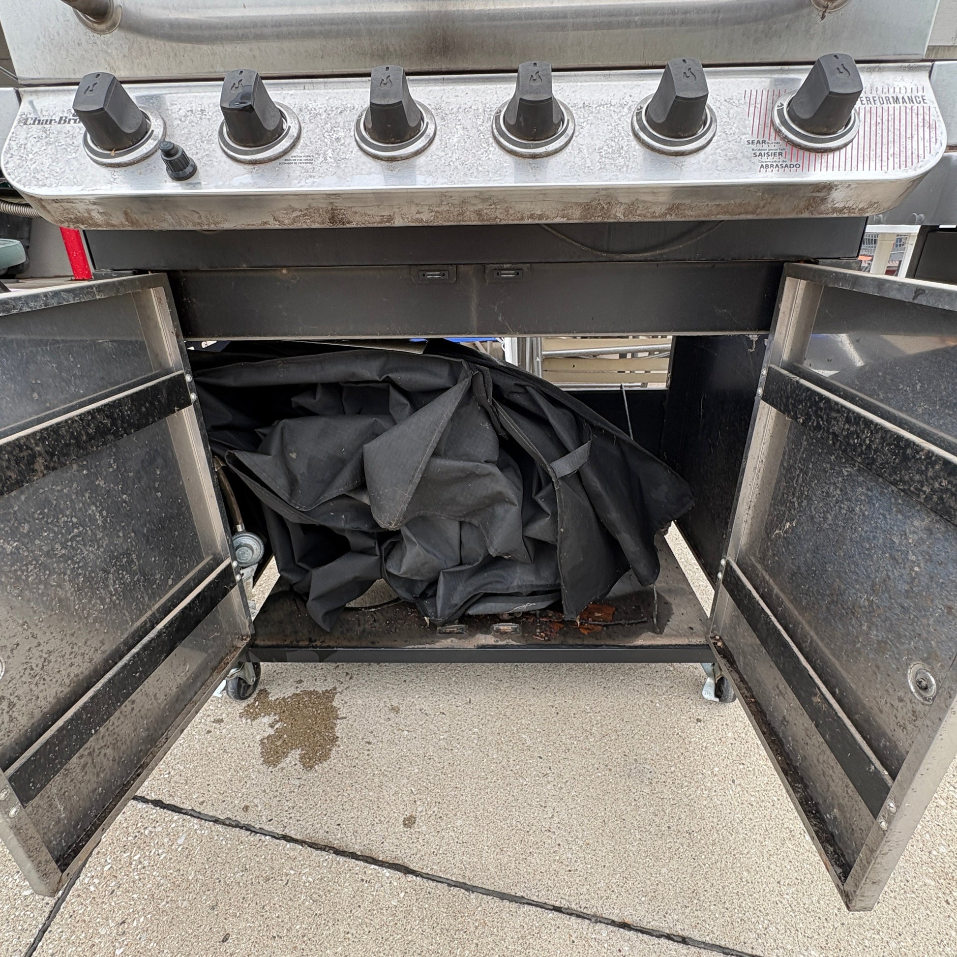 GDM Habitat for Humanity ReStore Char-Broil Performance 6-Burner Gas Grill with Side Burner