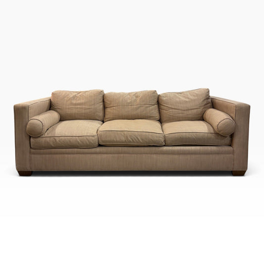 Beige 3 Cushion Sofa FALSE location-set