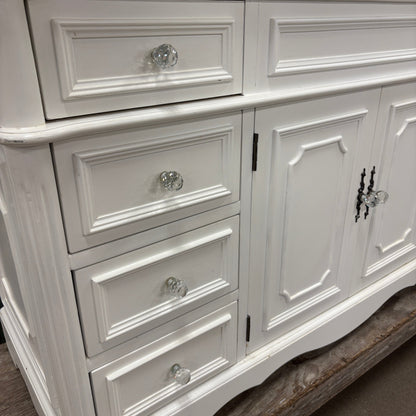 60 in White Vanity Set