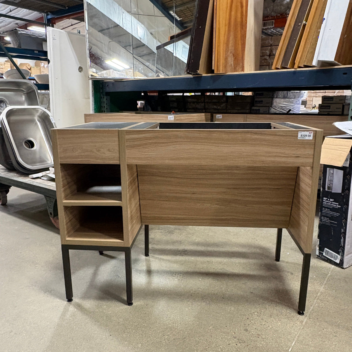 45 in Open Shelf Vanity