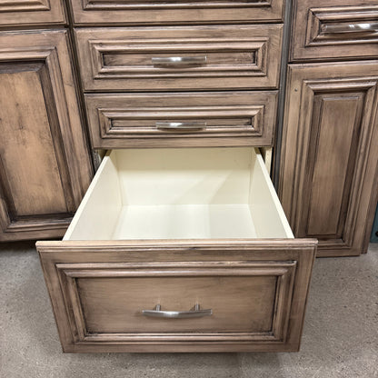 14 Pc Glazed Cabinet Set