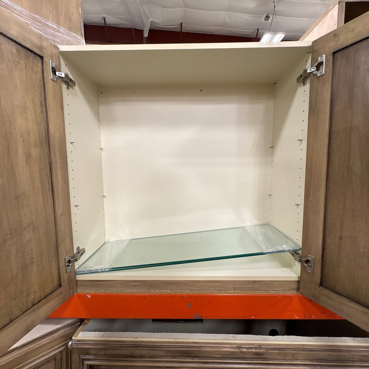 14 Pc Glazed Cabinet Set