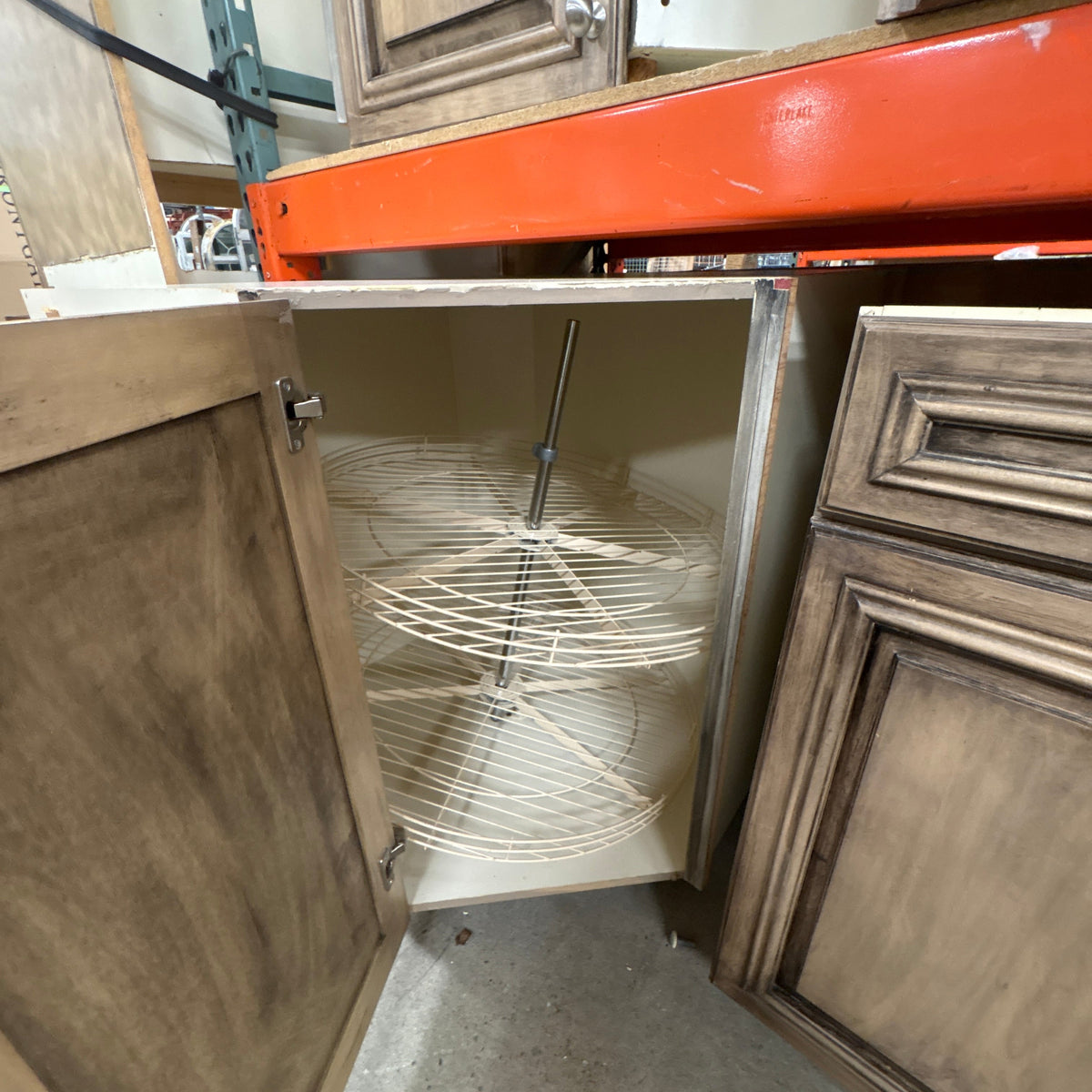 14 Pc Glazed Cabinet Set
