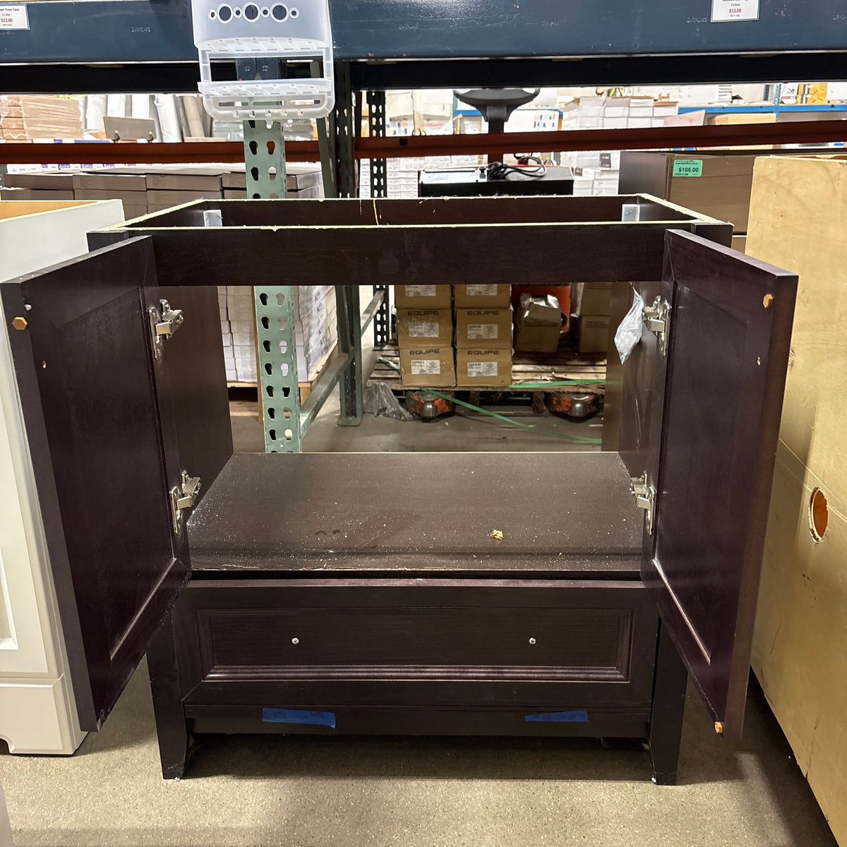 30 in Espresso Vanity Base
