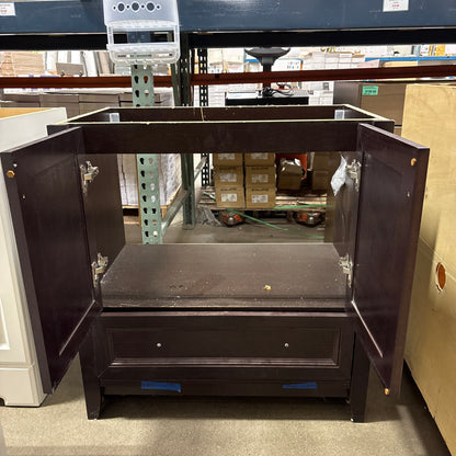 30 in Espresso Vanity Base