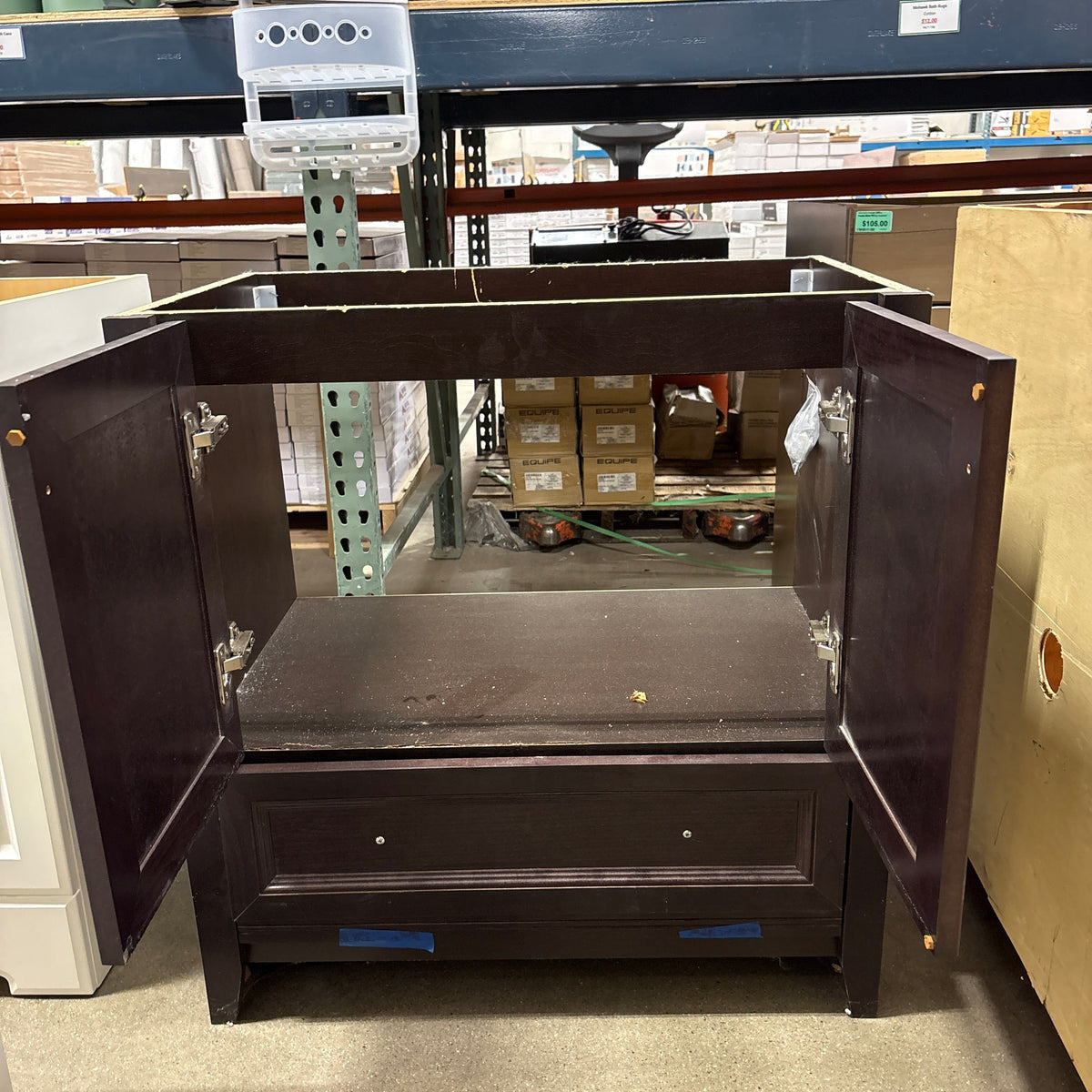 30 in Espresso Vanity Base