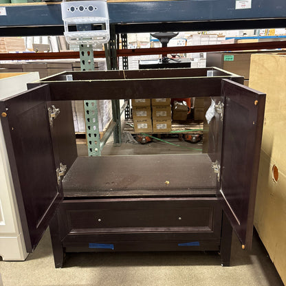 30 in Espresso Vanity Base