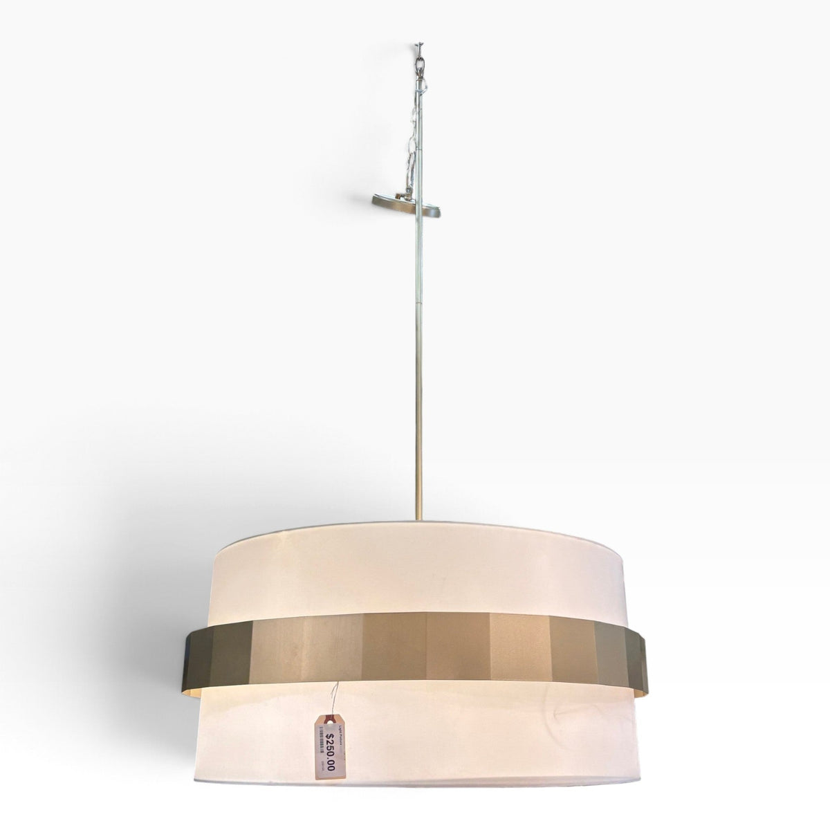 Large Drum Pendant Light